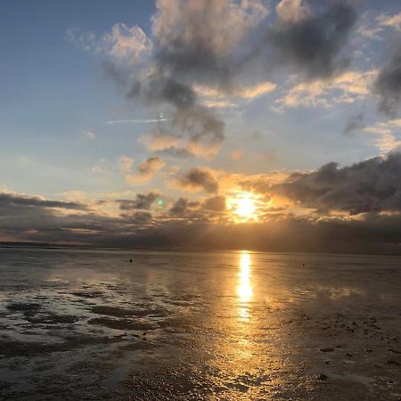 Ferienhaus Wattkieker Sehestedt  Bagian luar foto